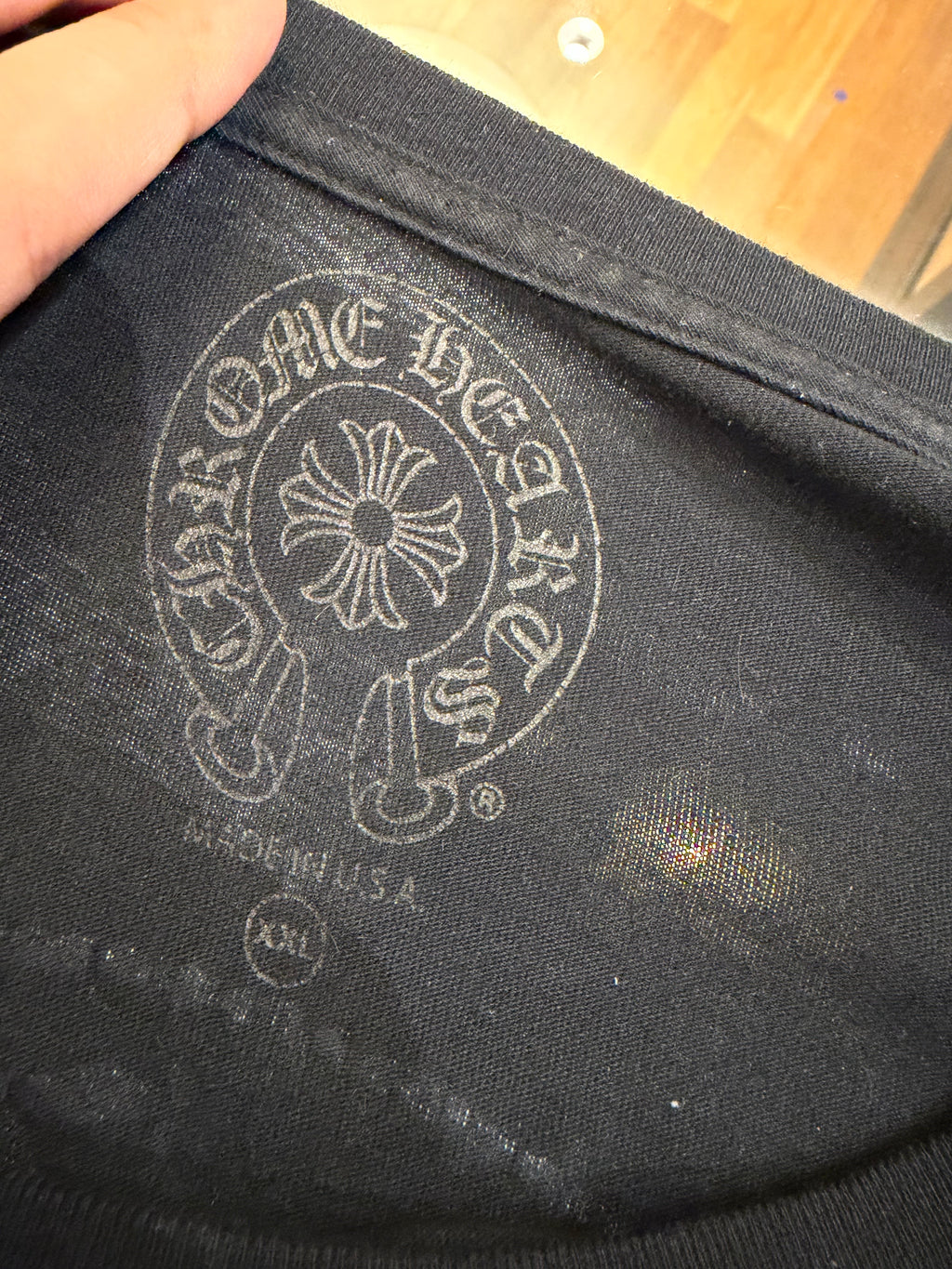 Chrome Hearts 'New York'
Horseshoe Floral LS