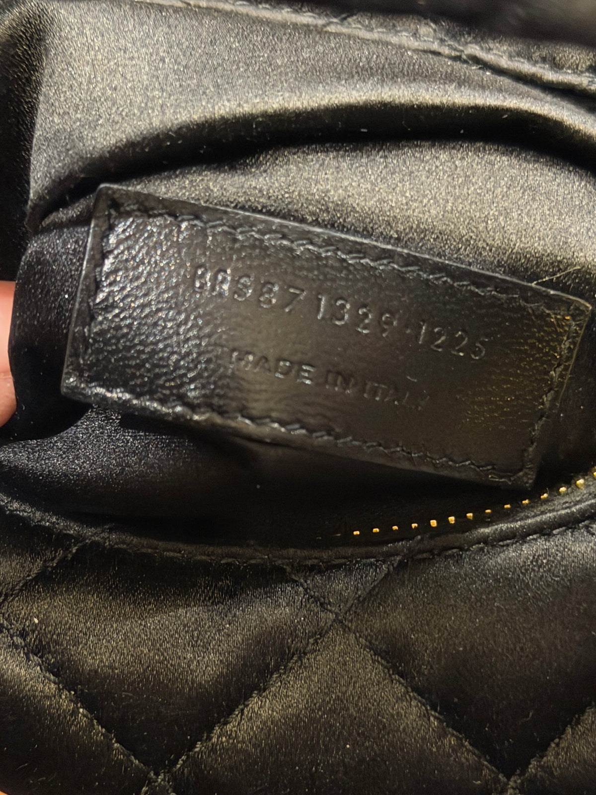Saint Laurent Icarino Top Handle Quilted Leather Bag