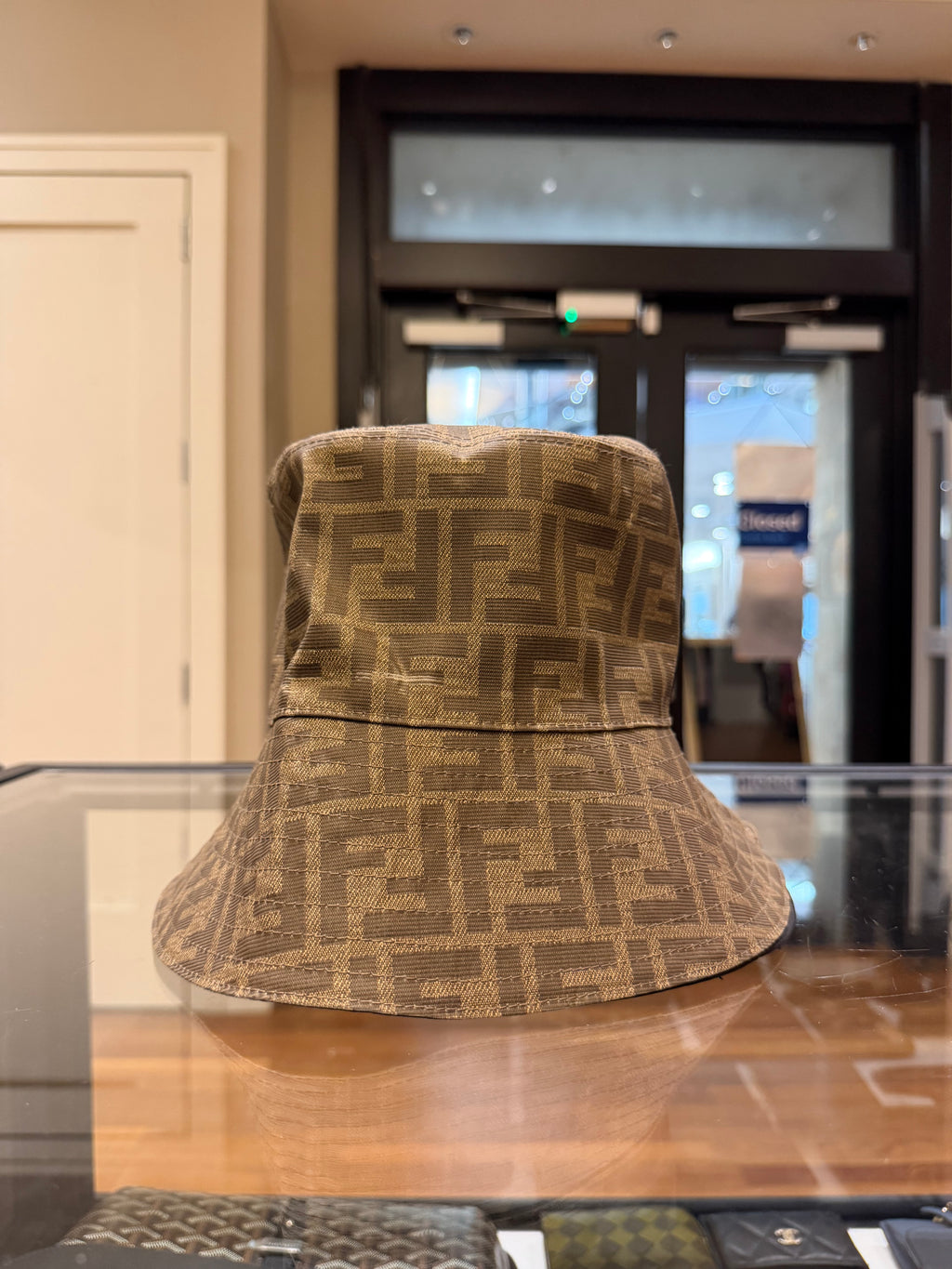 Fendi Jacquard Monogram Coated Canvas