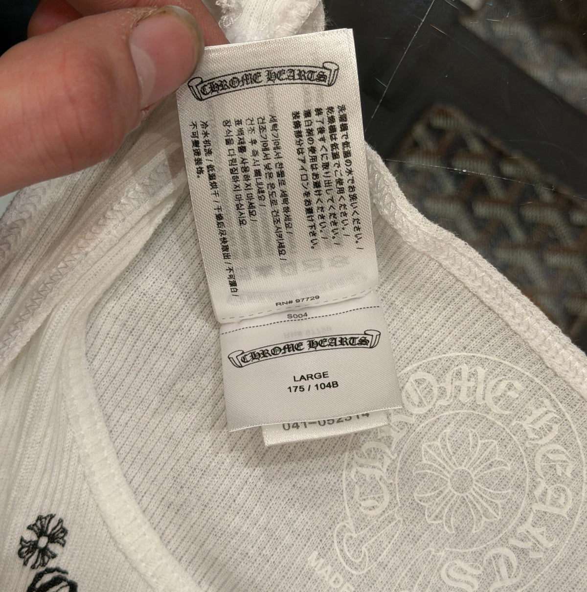 Chrome Hearts ‘Love You’ Tank Top