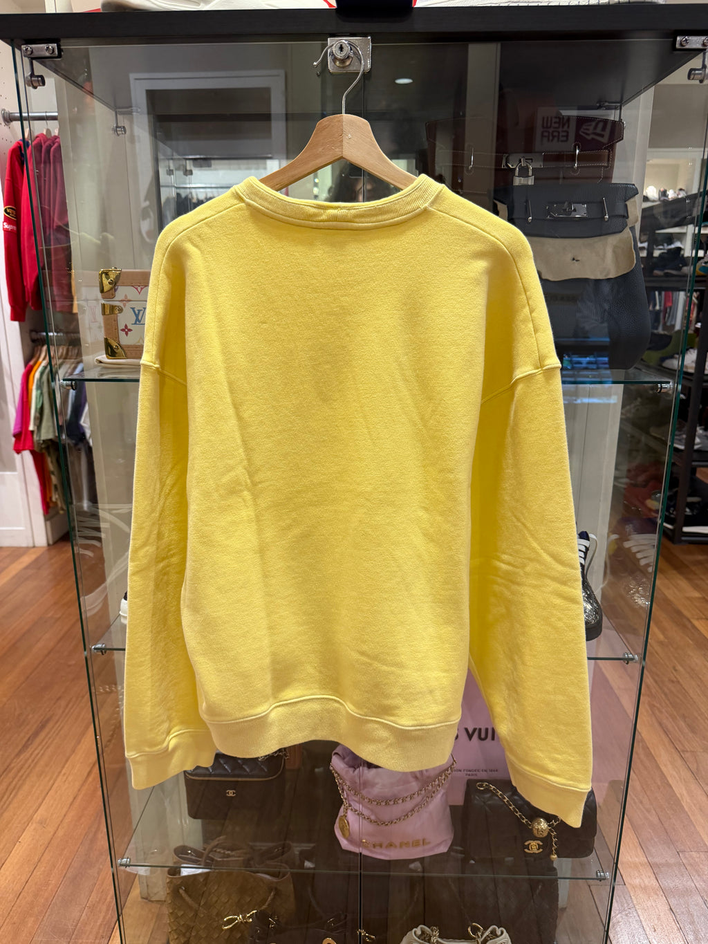 Yeezy Season 3 Fleece Crewneck - God Sun Yellow