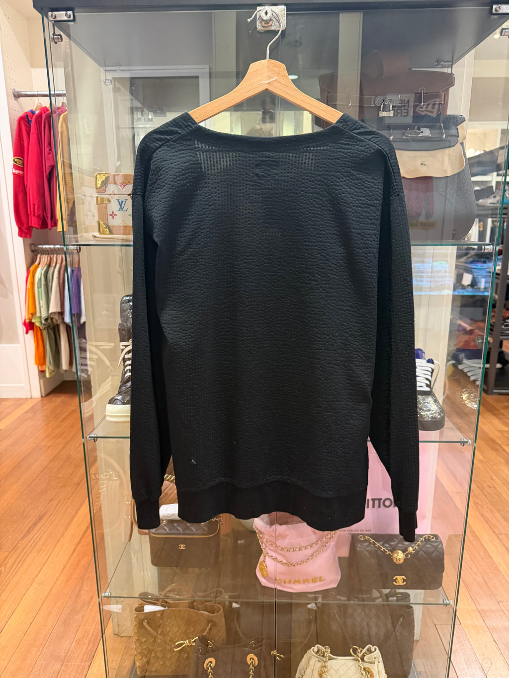 Needles V Neck Cardigan - Black