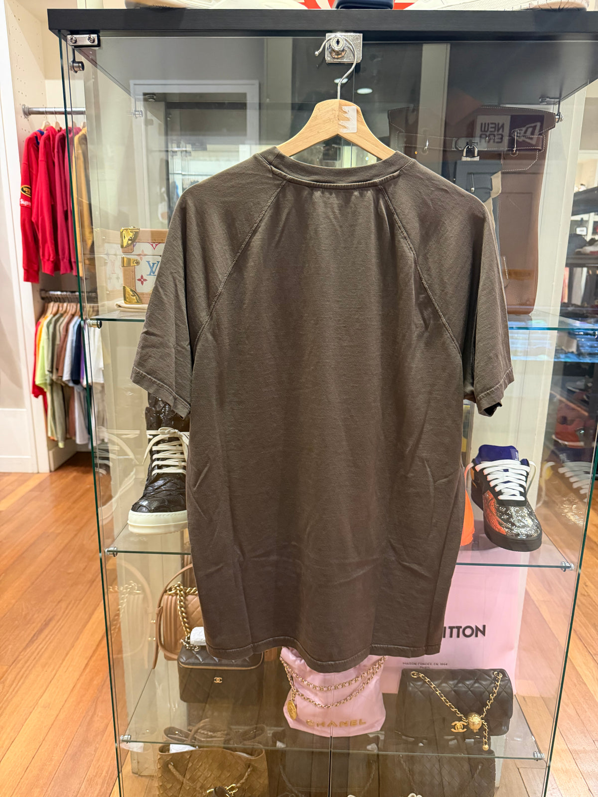 Givenchy Embroidered Logo Tee - Charcoal Grey