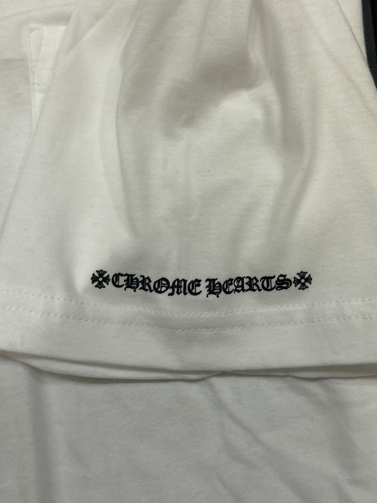 Chrome Hearts Neck Logo Pocket  Tee