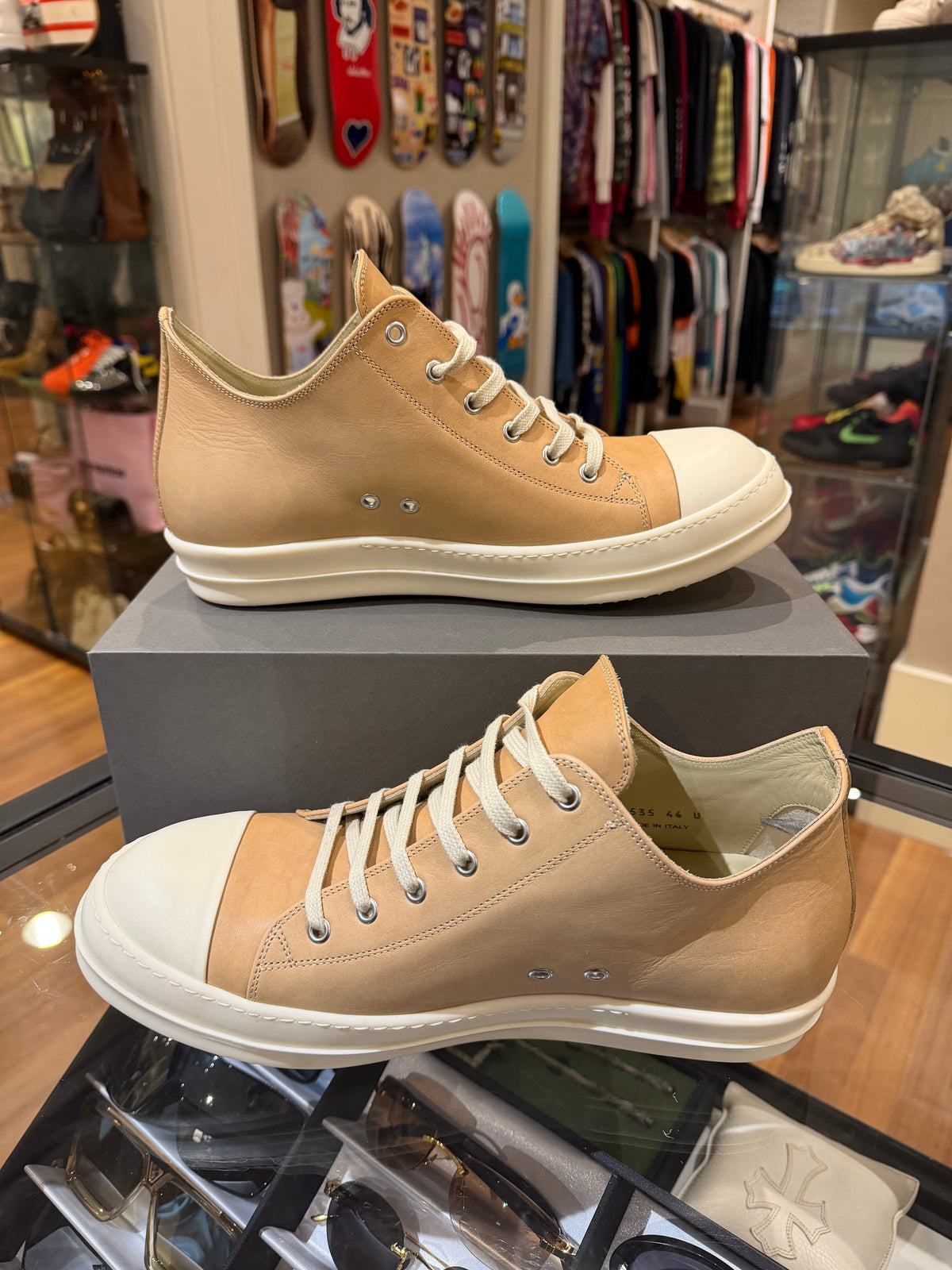 Rick Owens Ramone Low - Tan