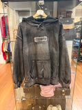 Supreme x MM6 Box Foil Logo Hoodie- Black/Grey