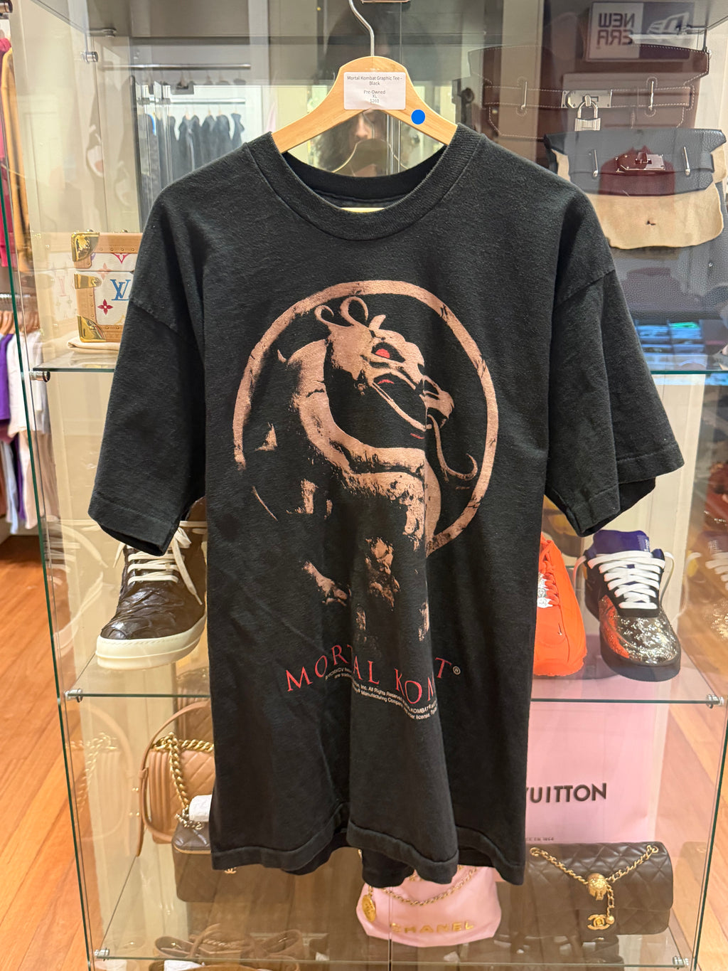 Mortal Kombat Graphic Tee - Black