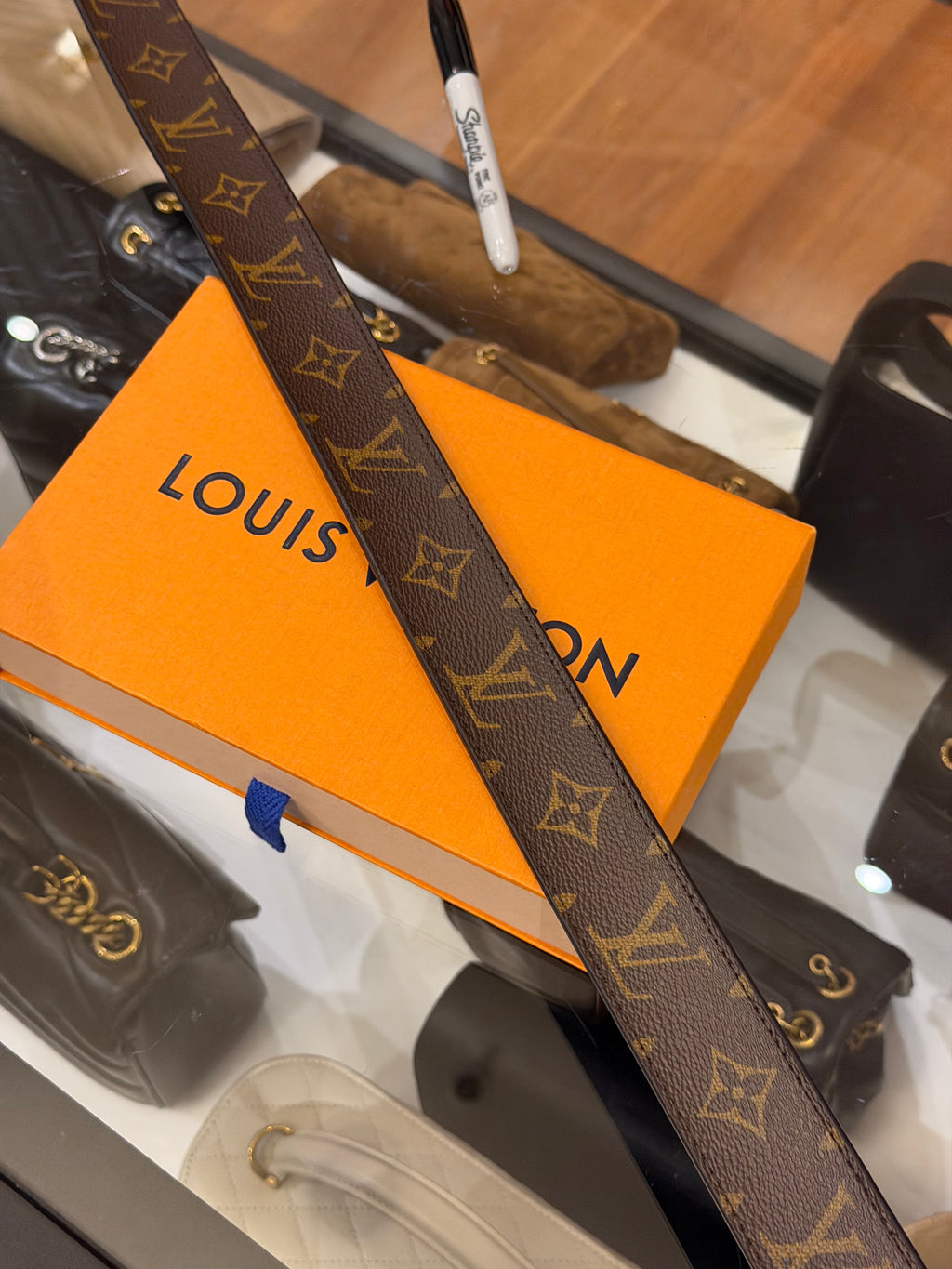 Louis Vuitton Leather LV Monogram Utility Cargo Belt