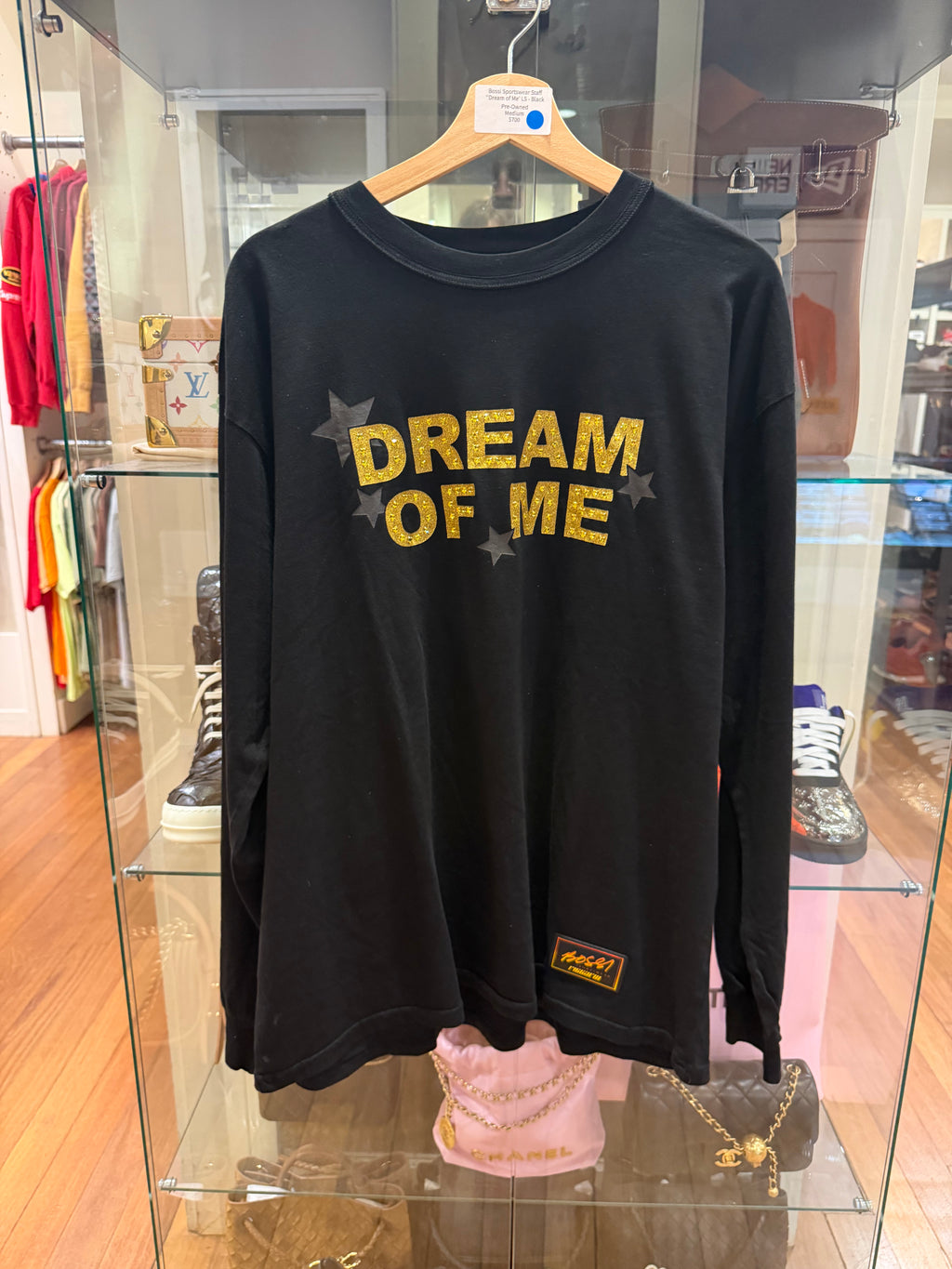 Bossi Sportswear Staff ‘Dream Of Me’ LS - Black