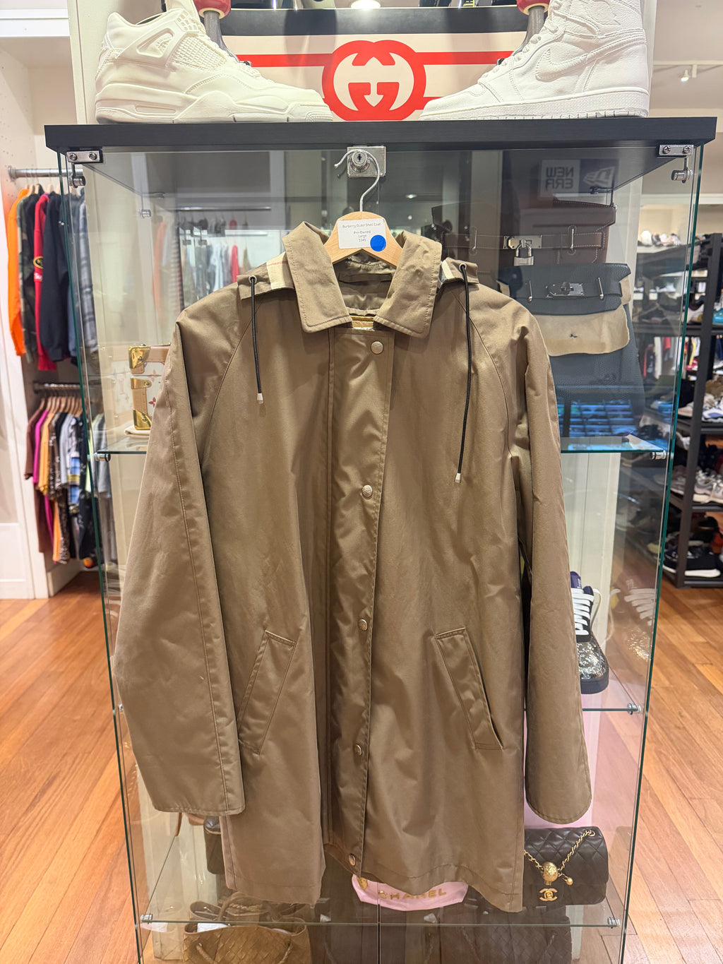Burberry Hard Shell Trenchcoat