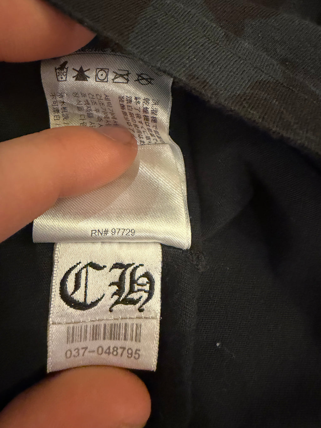 Chrome Hearts Cemetery Cross Monogram Tee