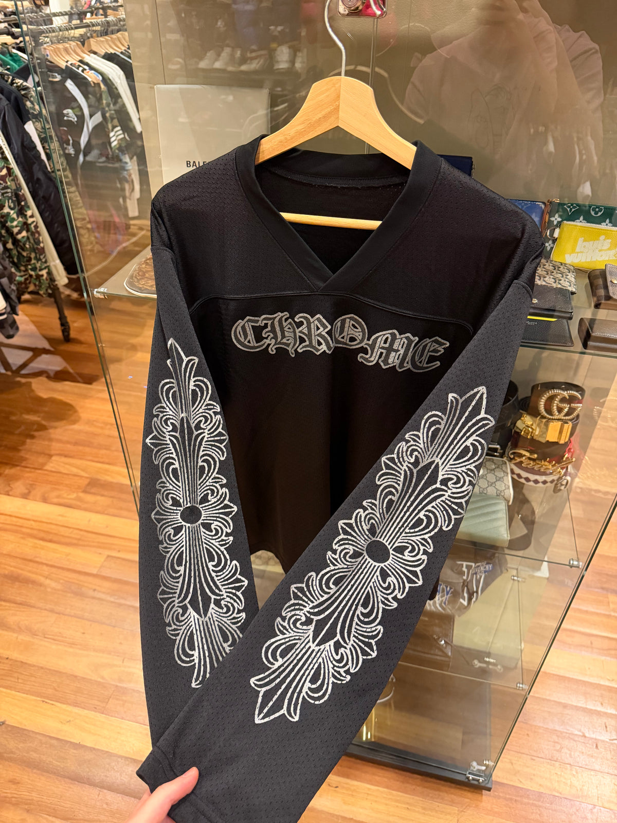 Chrome Hearts Stadium Mesh LS Jersey