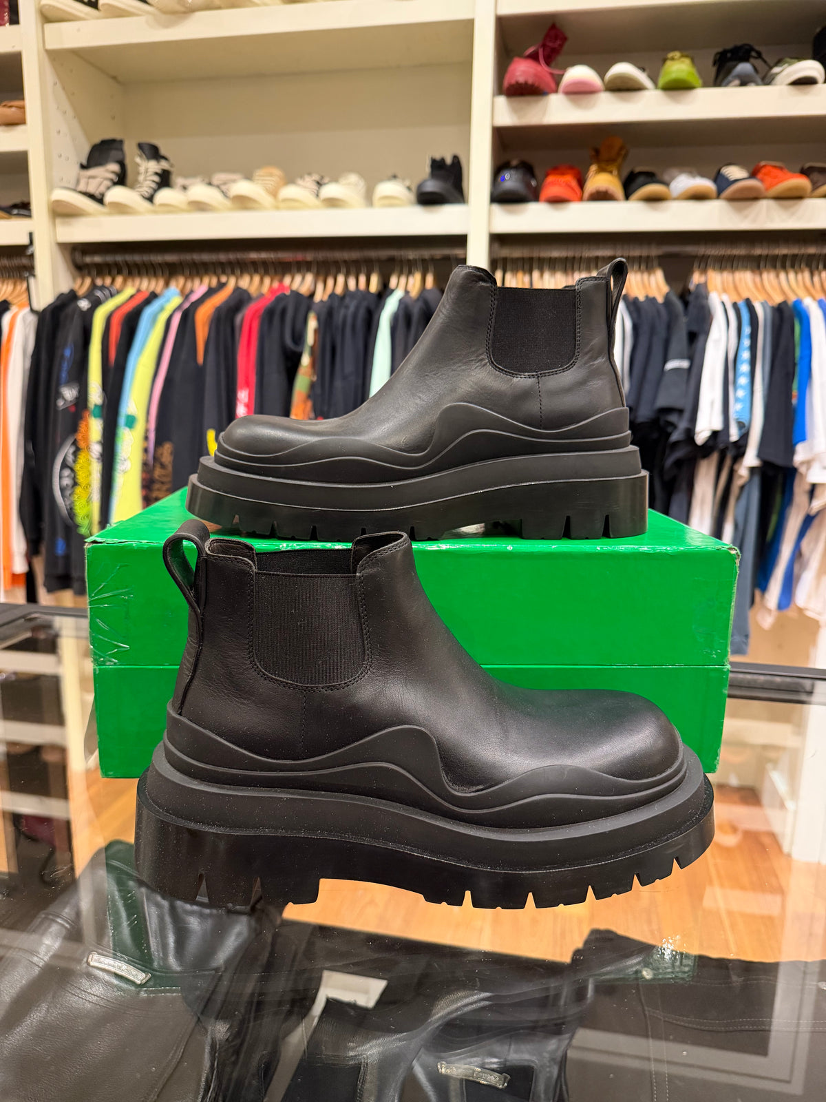 Bottega Veneta Military Calf  - Black