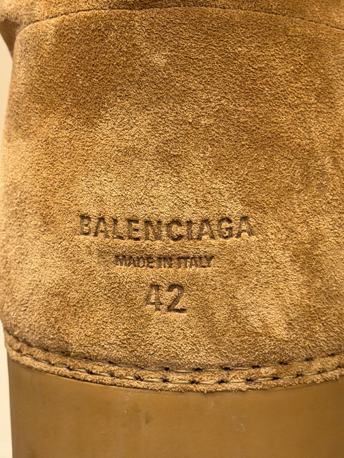 Balenciaga Alaska Fur Boots - Brown