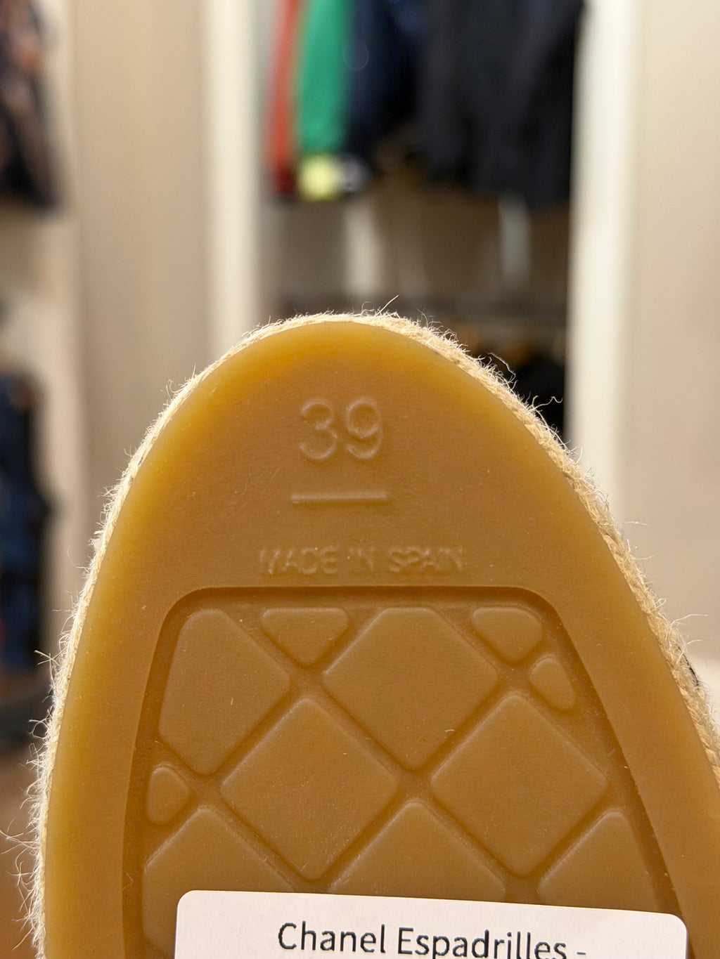 Chanel Espadrilles - Beige/Black