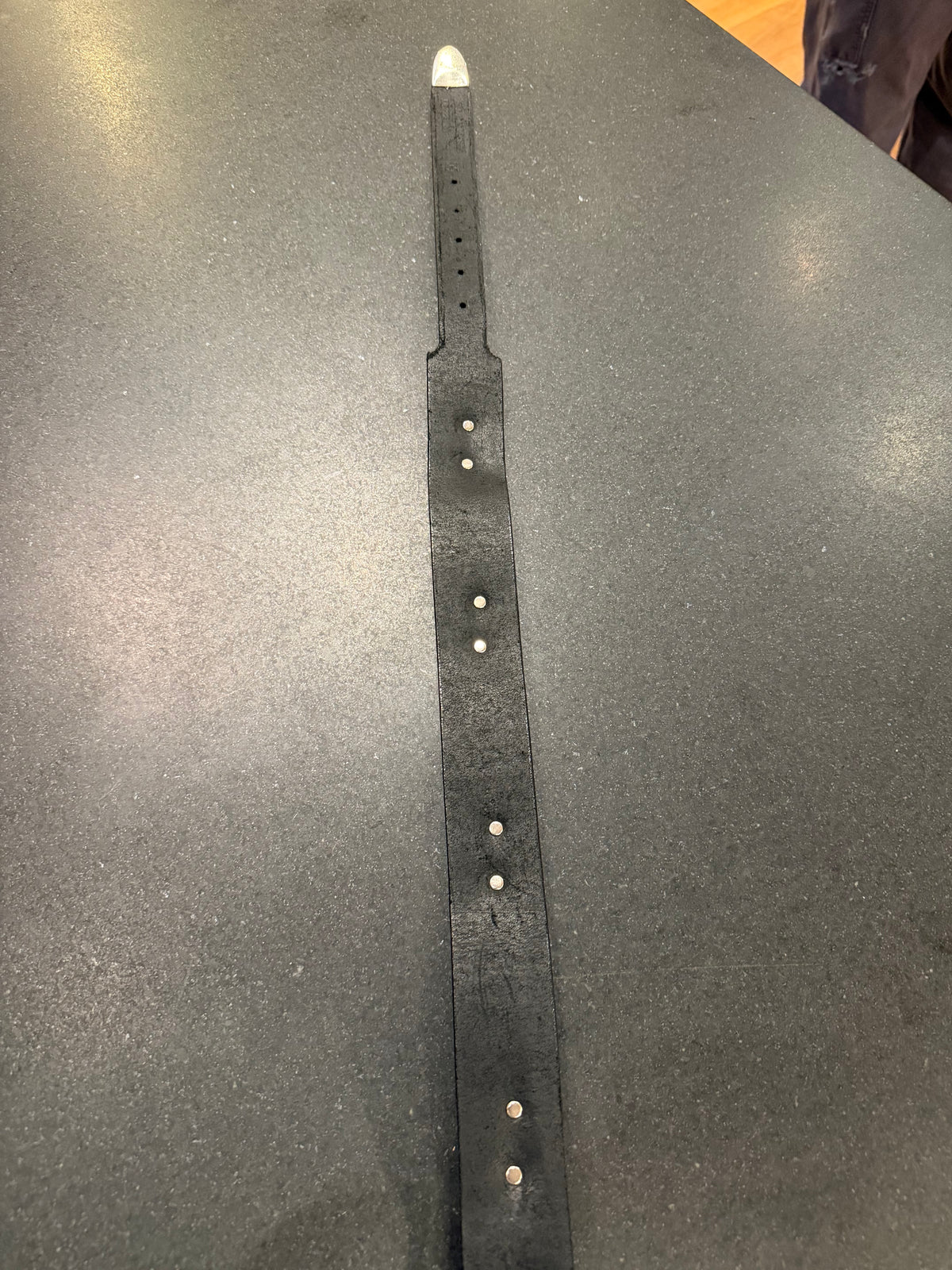 ERD “Rat” Leather Belt - Black