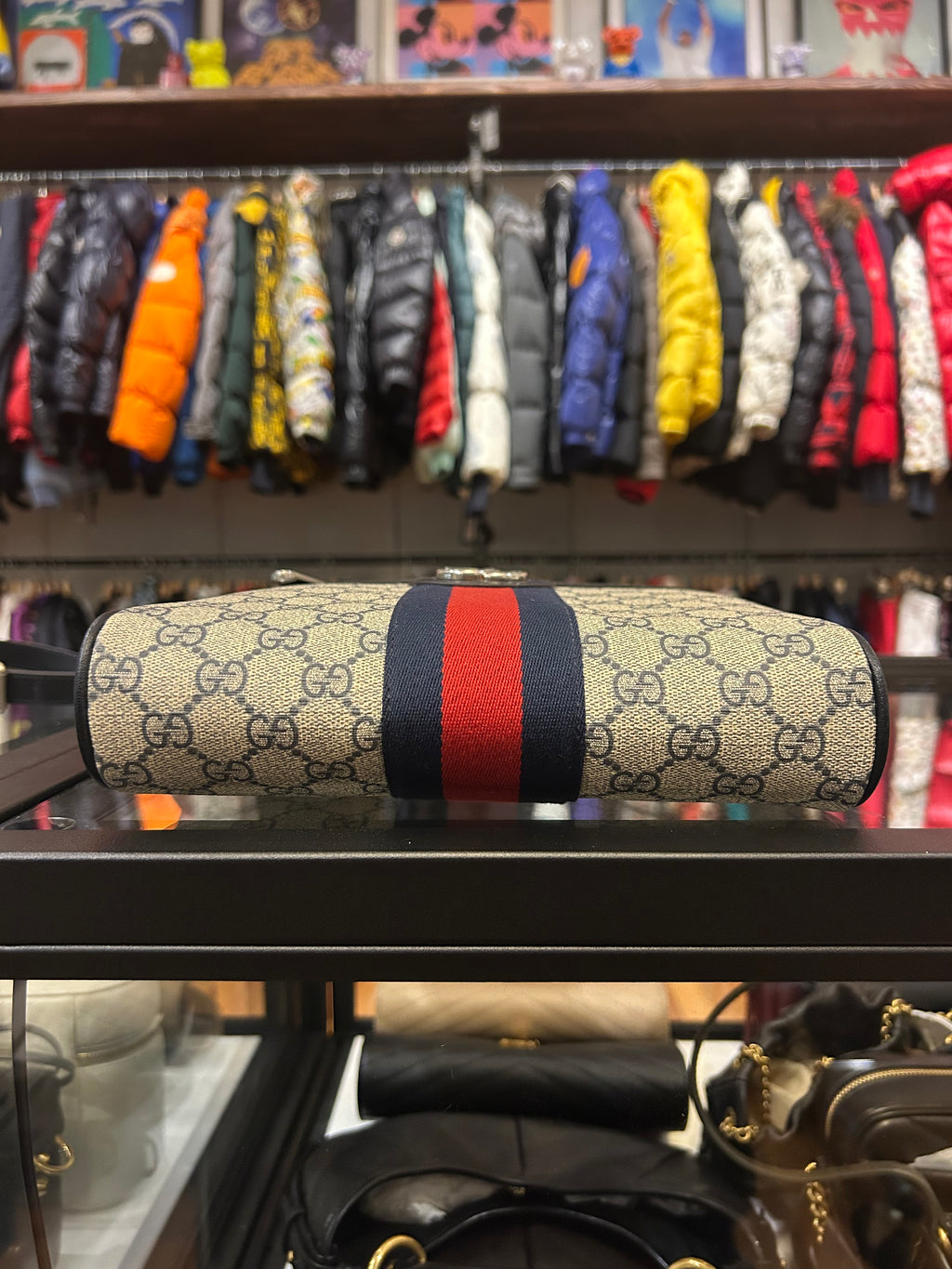 Gucci Ophedia GG Supreme Small Messenger Bag