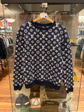 Louis Vuitton Jacquard Crewneck - Navy