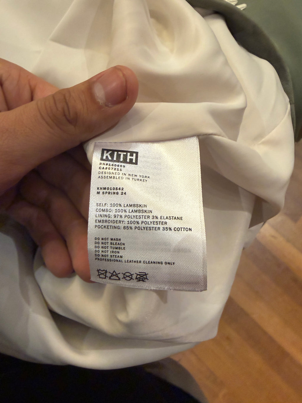 Kith Suede Combo Niko
Jacket - 'Region'