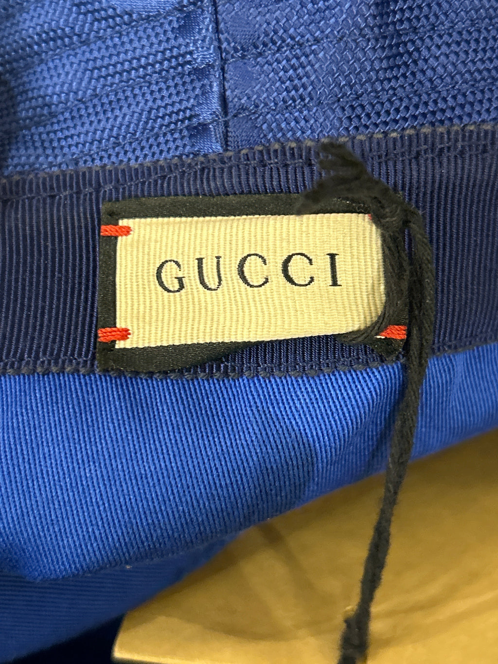 Gucci GG Monogram Bucket Hat - Blue