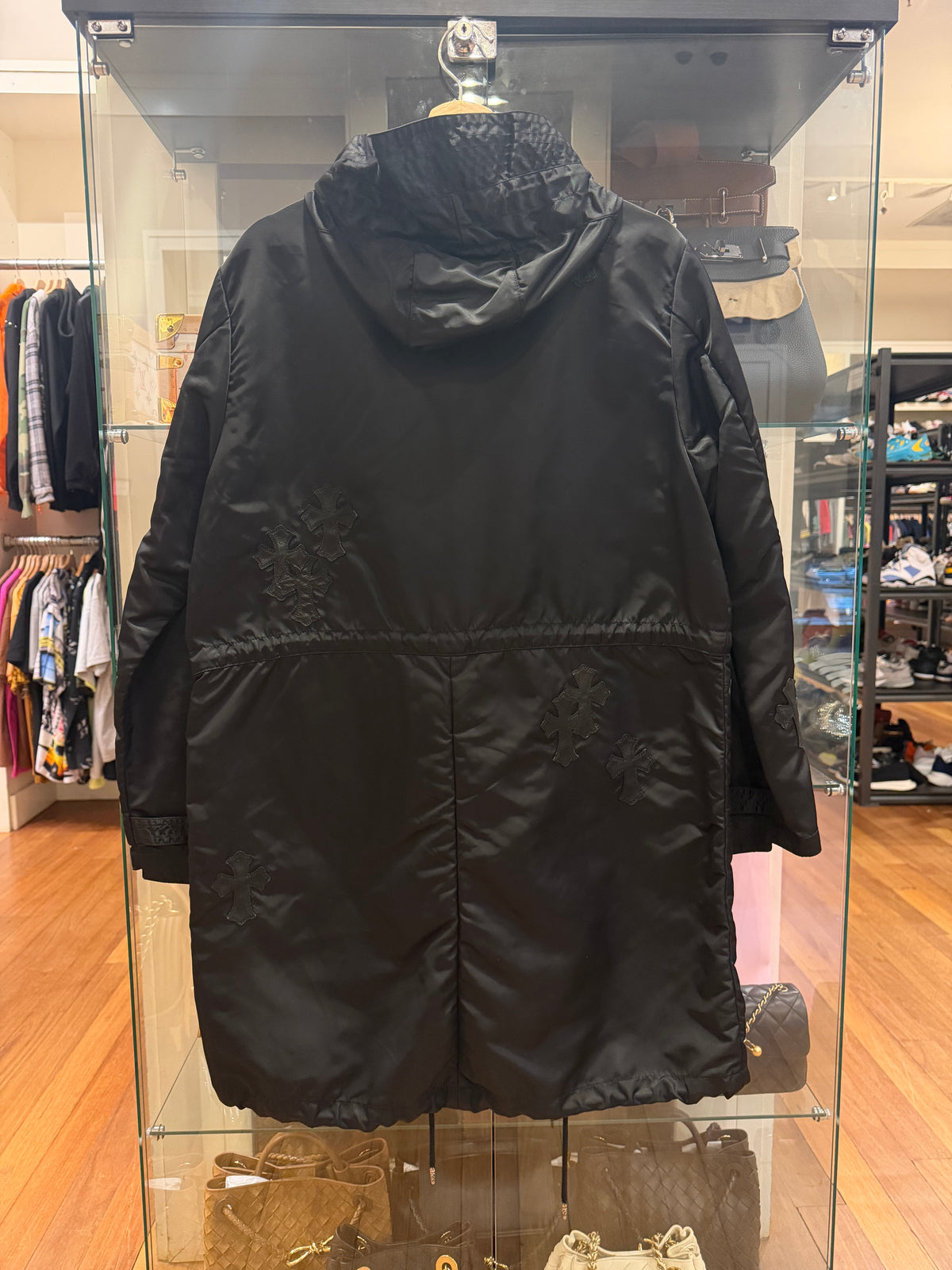 Chrome Hearts Cross Patch Parka - Black
