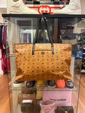 MCM Visetos Tote Bag - Orange