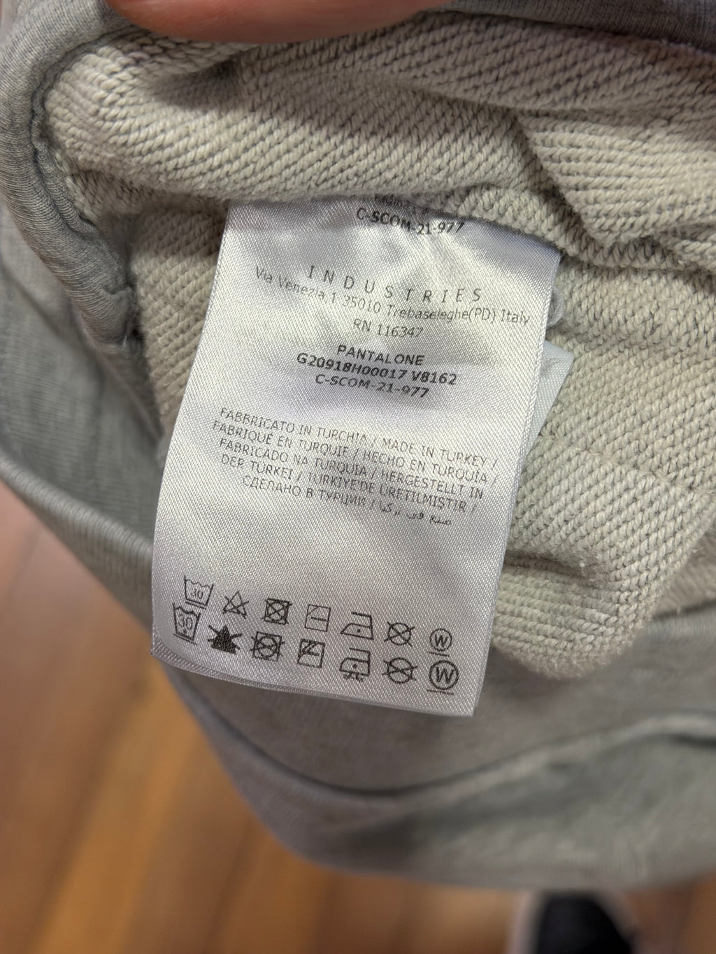 Moncler Taped Sweatpants - Grey