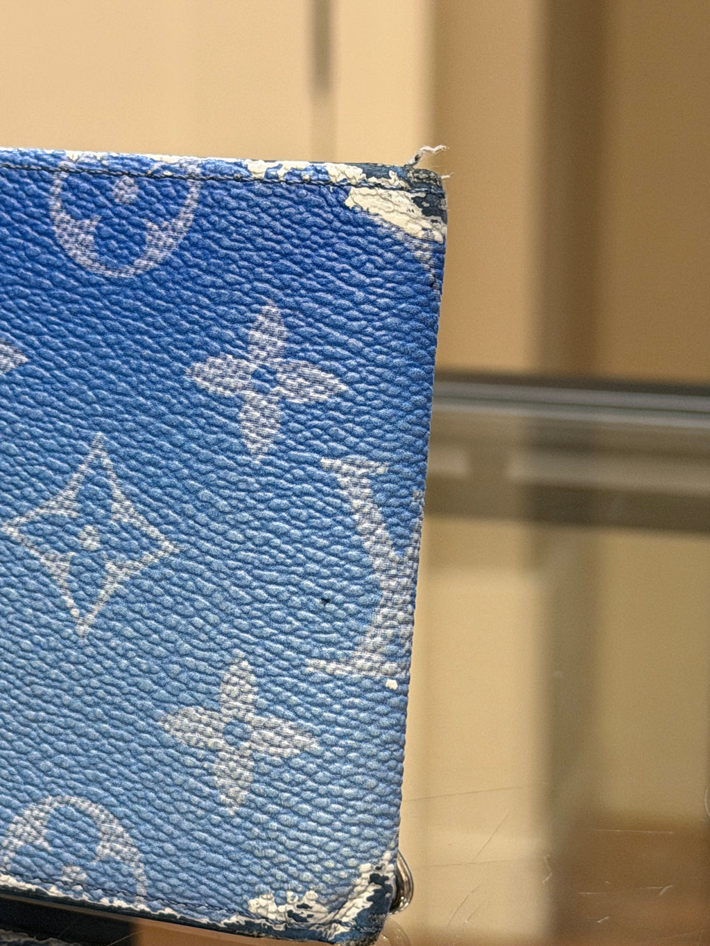 Louis Vuitton Slender Wallet Clouds Monogram - Blue
