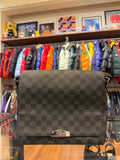Louis Vuitton Damier Leather Messenger Bag