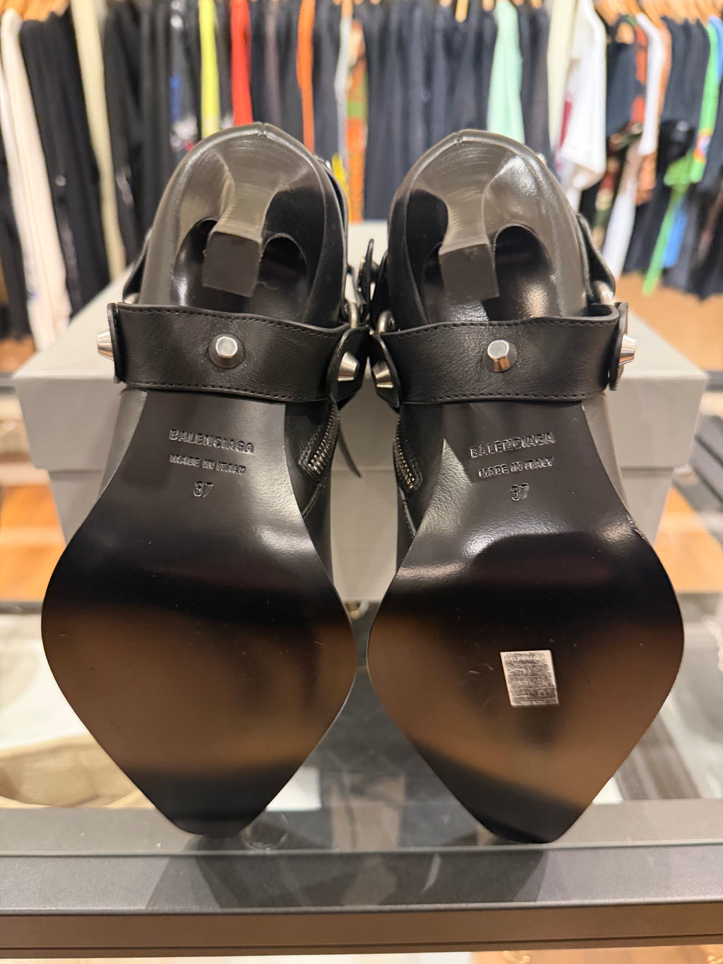 Balenciaga City Harness Bootie - Black
