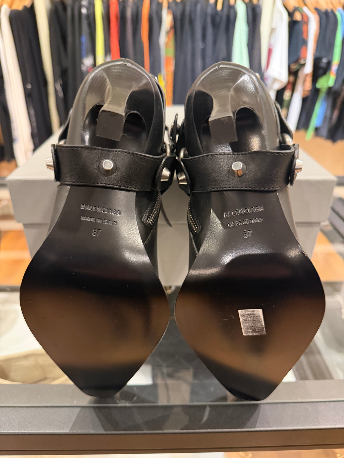 Balenciaga City Harness Bootie - Black