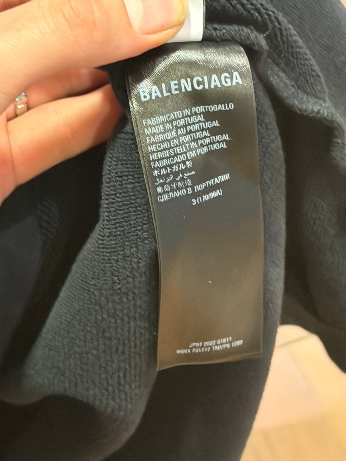Balenciaga x Adidas Crewneck - Black