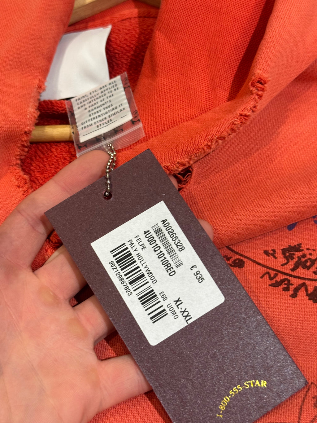 Paly Hollywood Chelsea Hotel Hoodie - Red