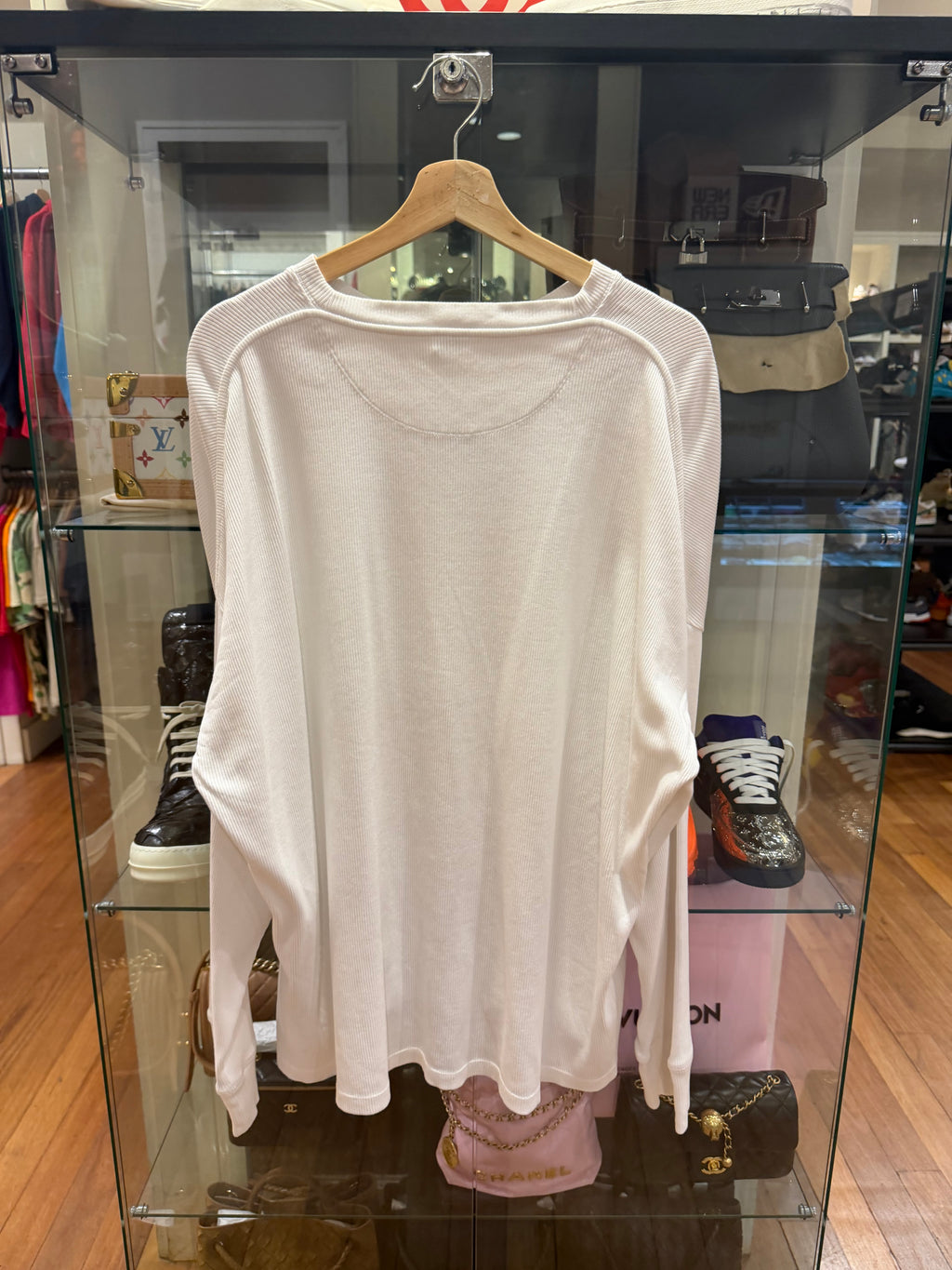 Loewe Oversized Anagram
Thermal Long Sleeve - White