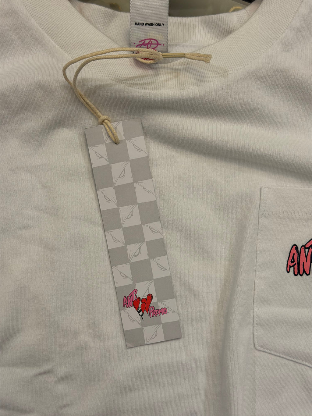 Anti Promo ‘Eat Your Greens’ Graphic Tee - White