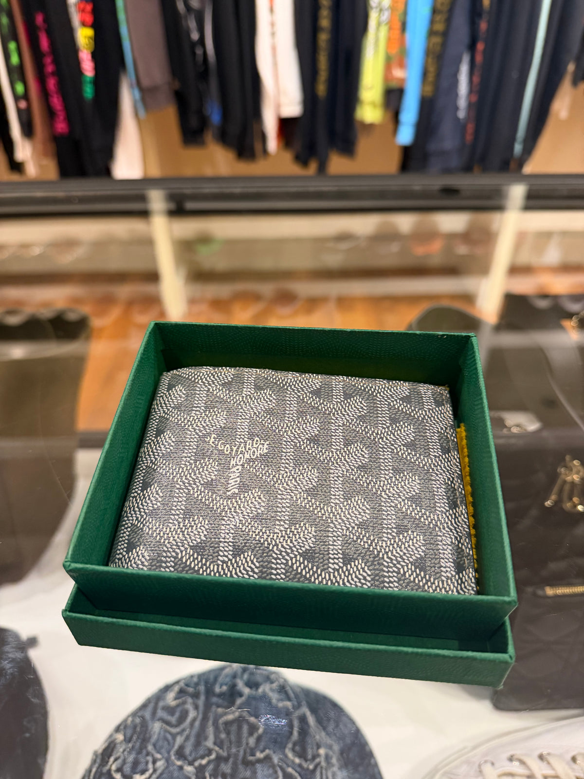 Goyard Saint Florentin Wallet Goyardine Grey