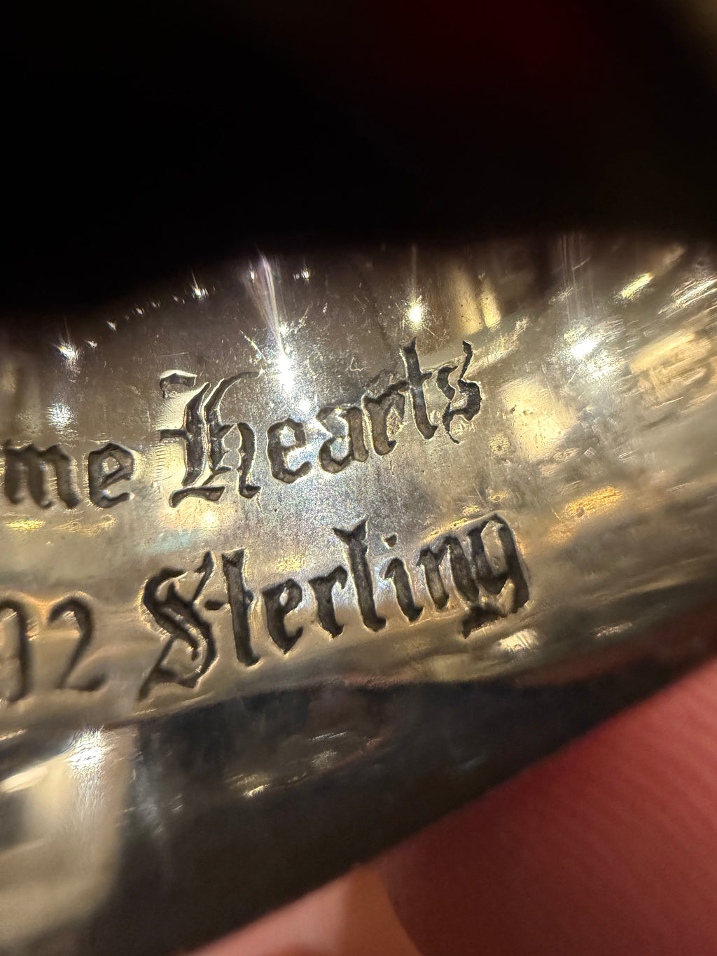 Chrome Hearts Keep Ring Silver - Size 6.5