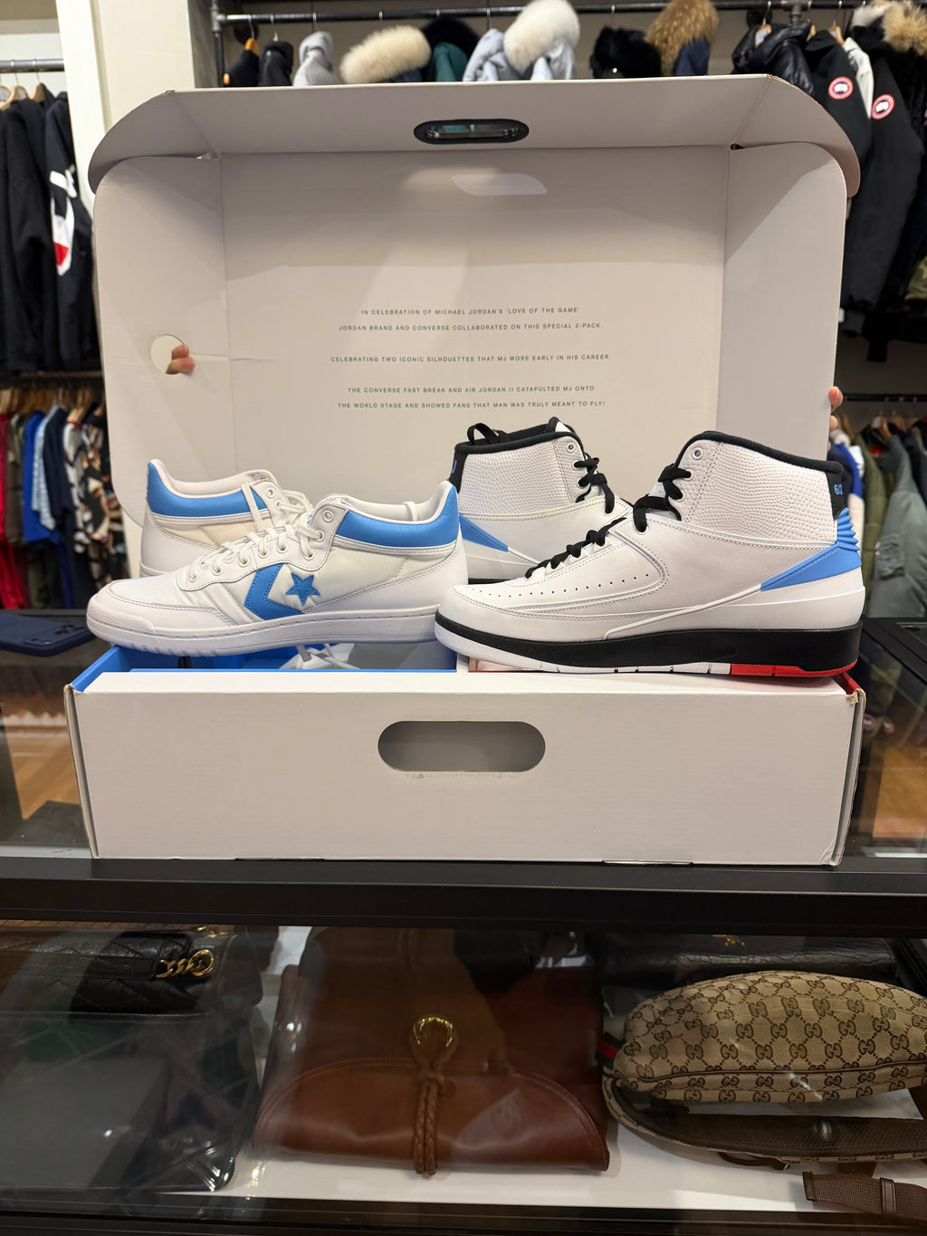 Air Jordan X Converse Alumni Set