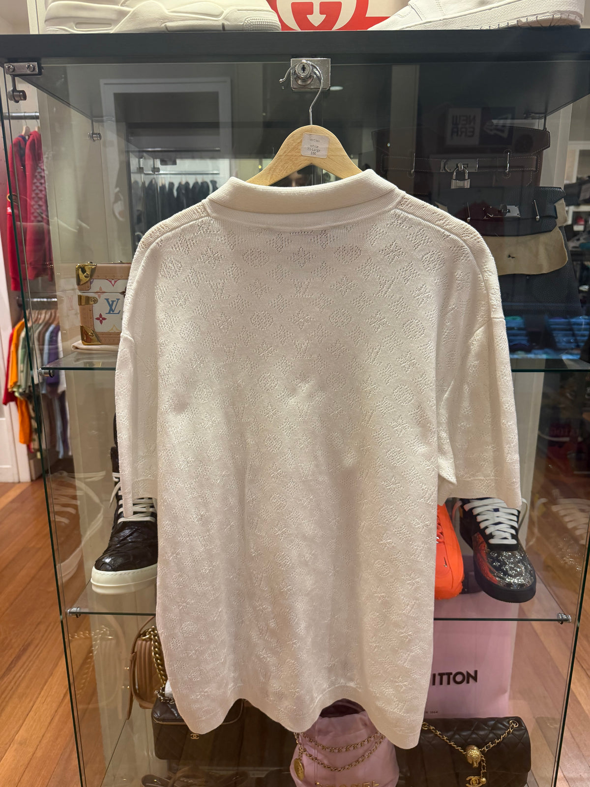Louis Vuitton Monogram Pointelle Short Sleeve Tee