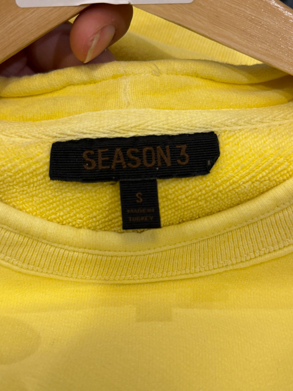 Yeezy Season 3 Fleece Crewneck - God Sun Yellow