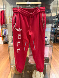 Off-White Parachute Print Joggers - Red