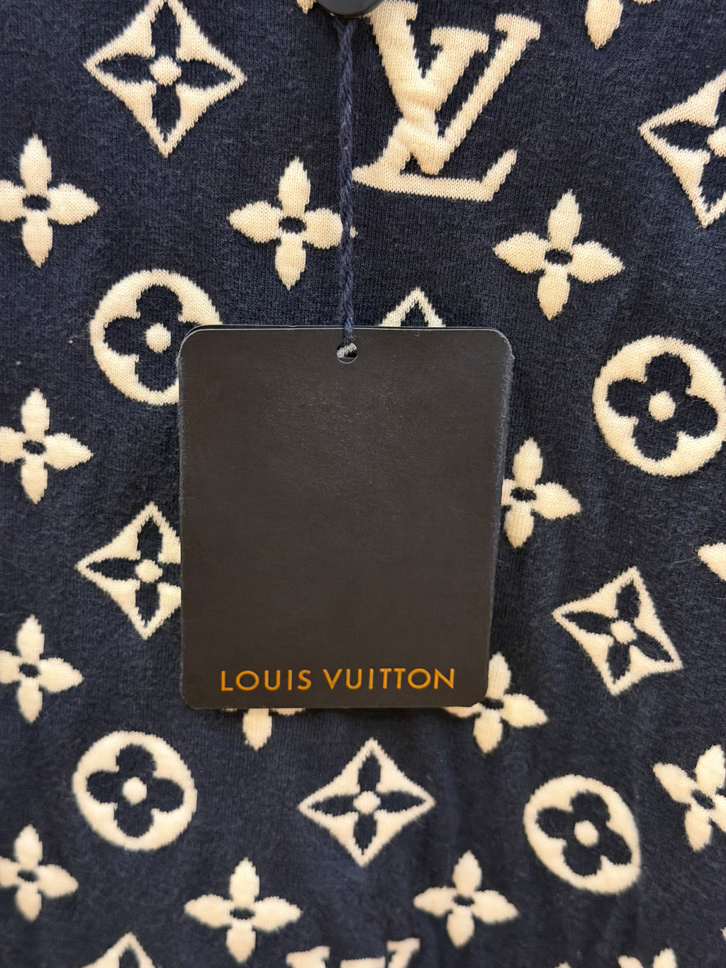 Louis Vuitton Jacquard Crewneck - Navy