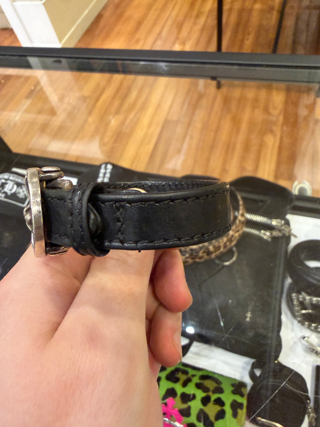Chrome Hearts Oval Buckle Bracelet