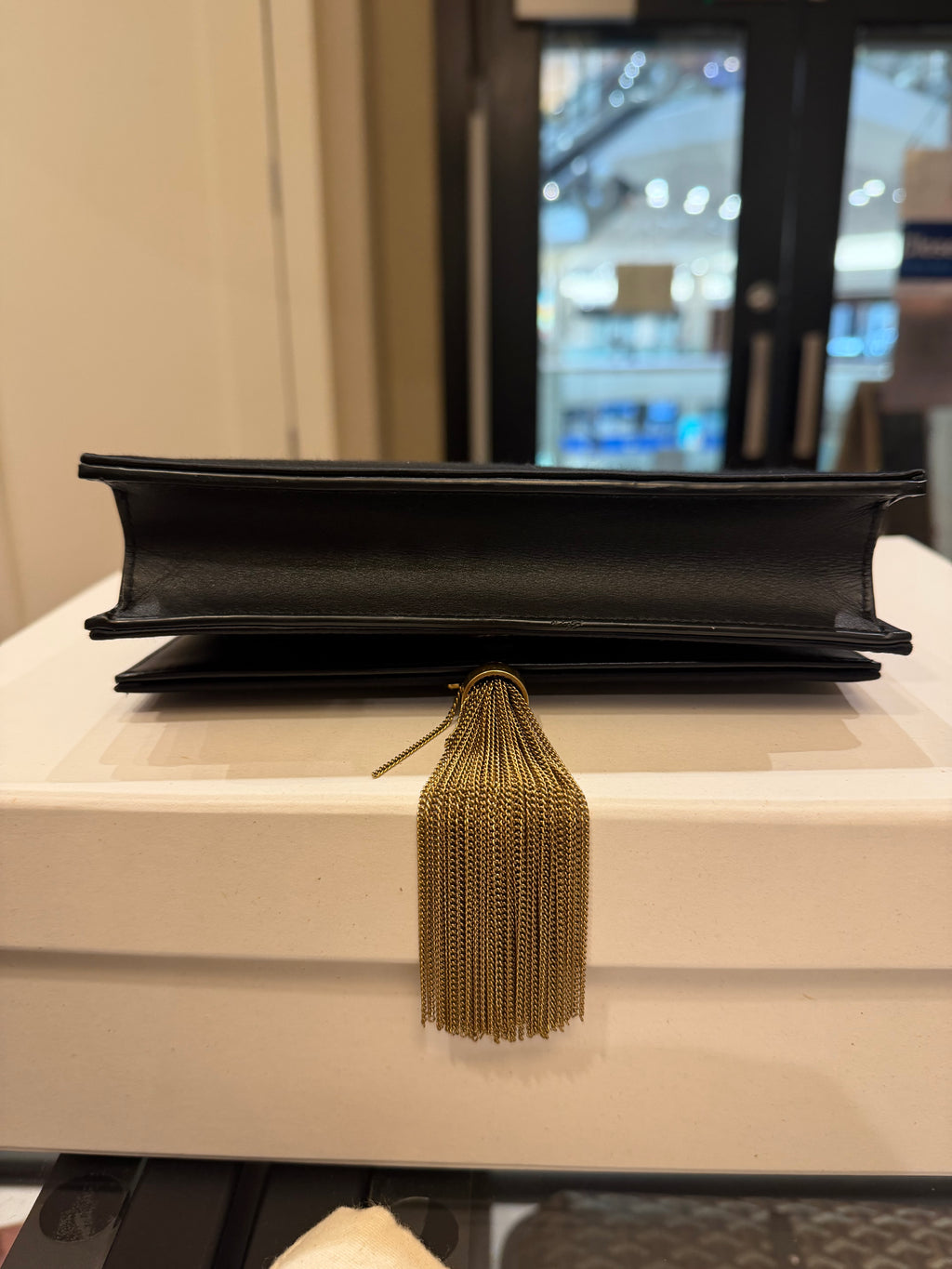 Saint Laurent Kate Medium Tassel YSL Wallet on Chain