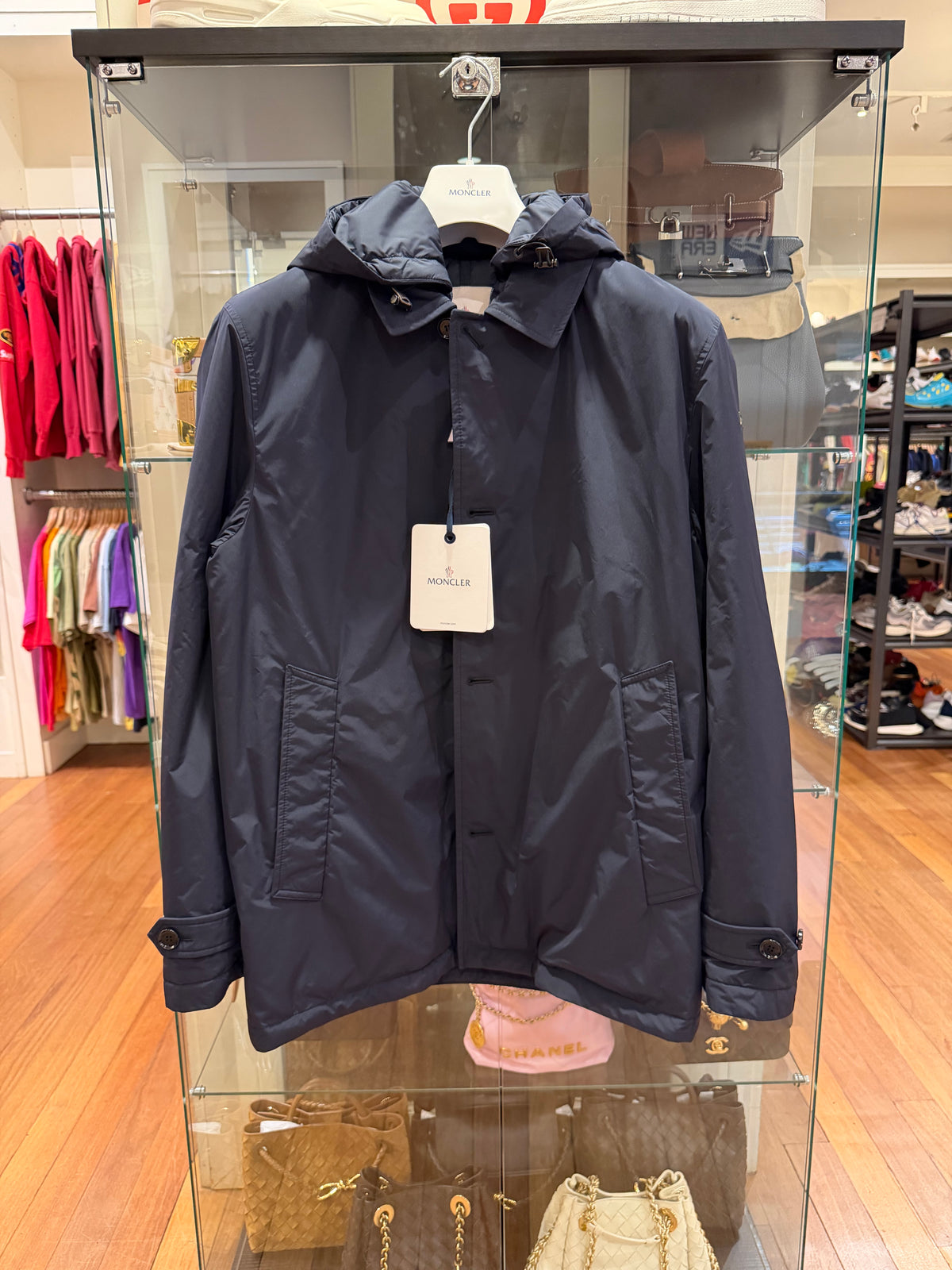 Moncler Evrine Giubbotto - Navy