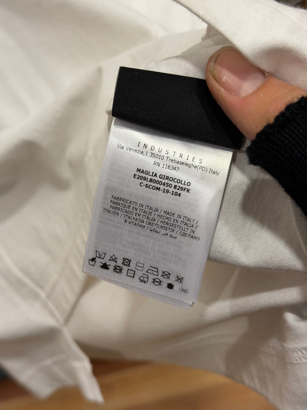 Moncler x Palm Angels Maglia Girocollo Tee - White