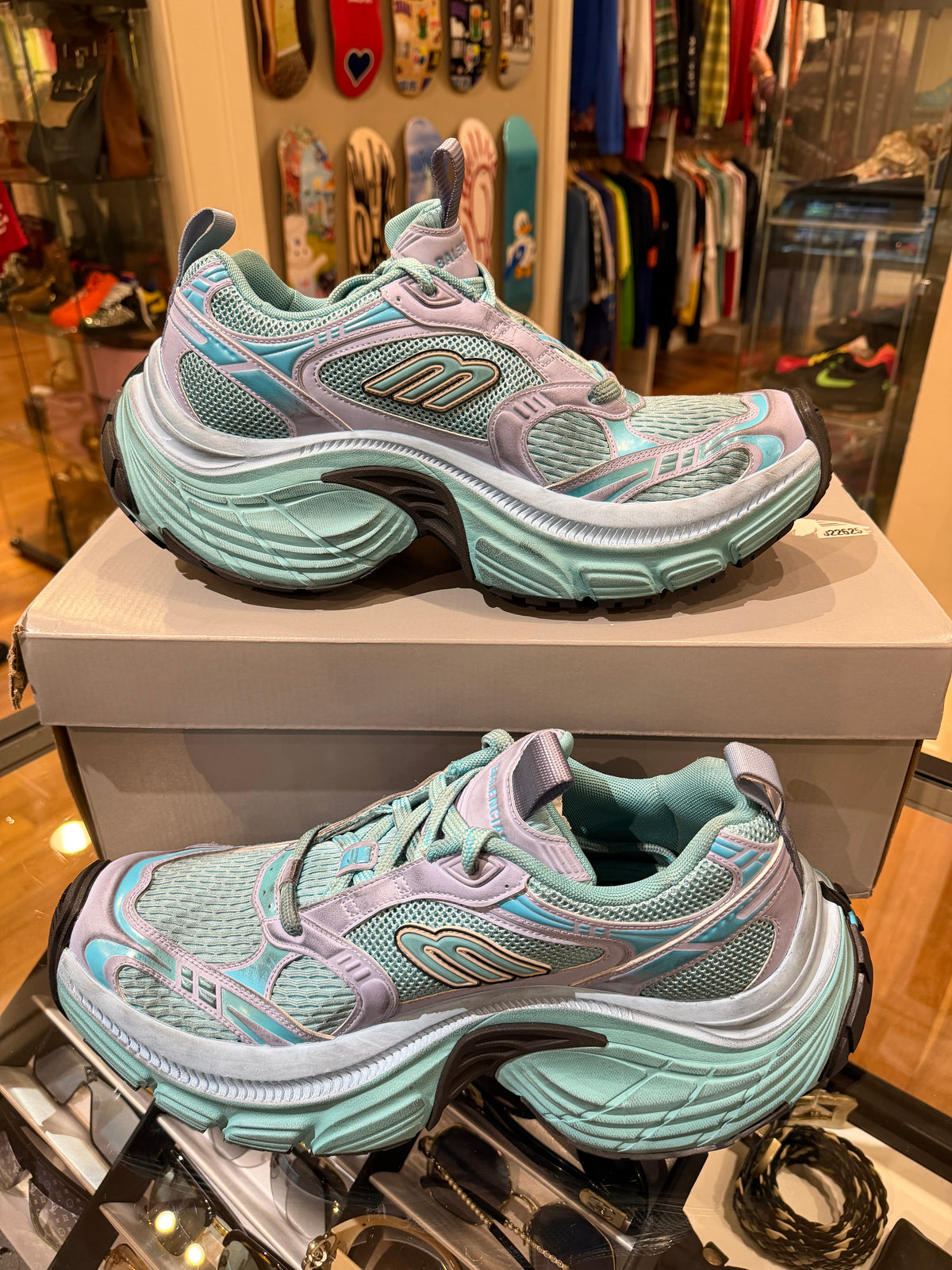Balenciaga 6XL Sneakers - Turqouise