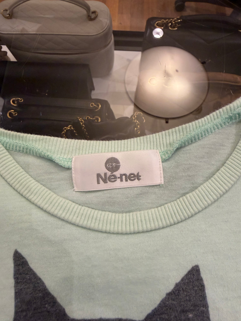 Vintage Net-Net Love By Issey Tee - Mint