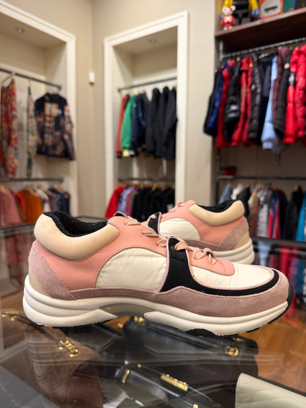 Chanel Trainer Sneaker - Pink