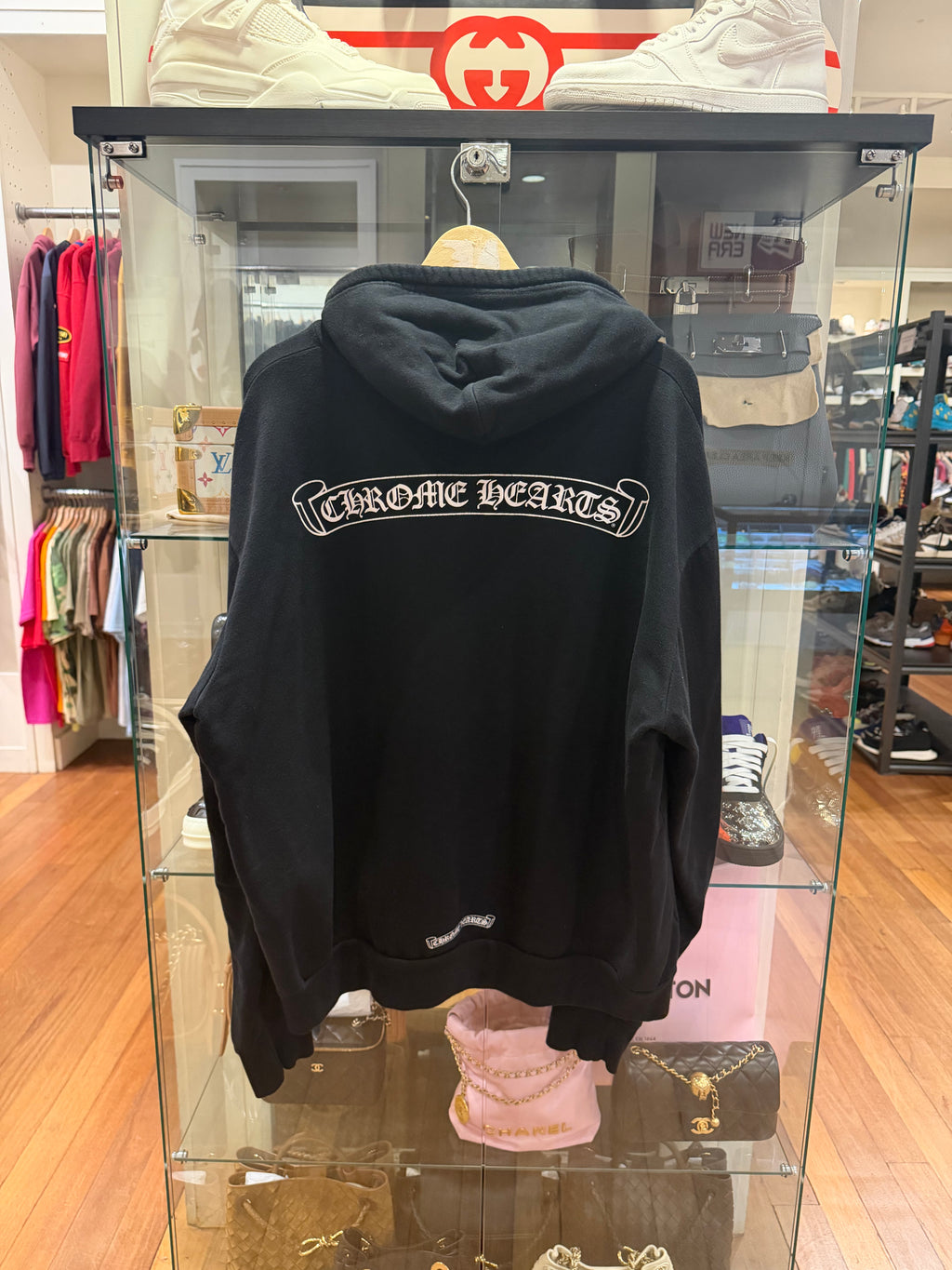 Chrome Hearts Scroll Logo Zip Up